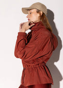 Jaqueta Feminina Parka - Marrom