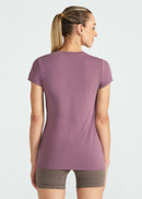Camiseta Feminina Manga Curta Thermodry Clareira - Lilas