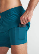 Shorts Masculino Medio Laser - AZUL