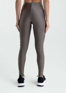 Calça Legging Feminina Bolsos Brilho - VERDE