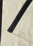 Bermuda Slim Feminina Skin Stripes - Bege