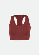 Top Feminino Skin Soft Ribana - Marrom