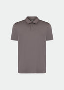 Polo Masculino Manga Curta Pima Premium - Marrom