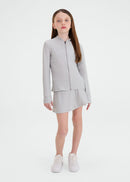 Casaco Infantil Feminino Powercool - CINZA