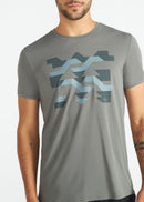 Camiseta Masculino Manga Curta Thermodry Cidade - VERDE