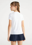 Camiseta Feminina Infantil Thermodry Gaivota - BRANCO