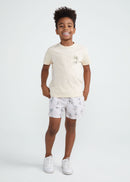 Camiseta Infantil Masculina Manga Curta  Selva - AMARELO