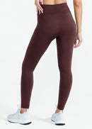 Calça Legging Feminina Skin Brilho - Marrom