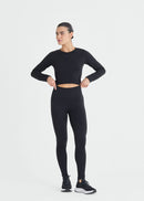 Calça Legging Feminina Skin Traces - PRETO