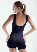 Macacão Feminino  Curto Ribana - PRETO