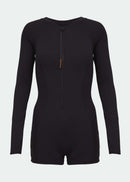 Macaquinho Feminino Manga Longa Uv - PRETO