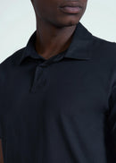 Polo Masculino Manga Curta Pima Premium - PRETO