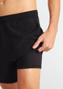 Shorts Masculino Curto Laser - PRETO