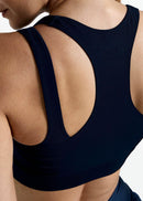 Top Feminino Skin Duplo - AZUL