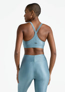 Top Feminino Textura - CINZA